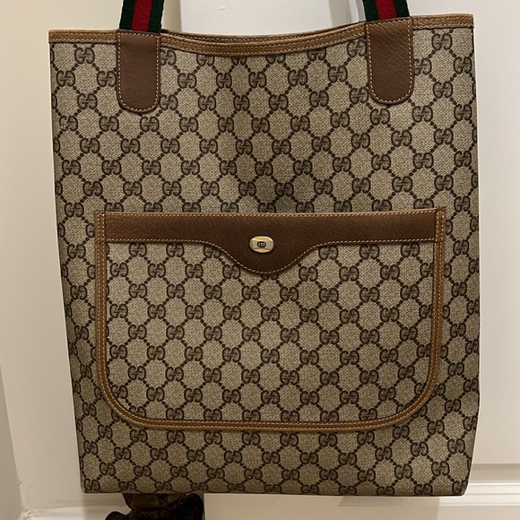 Excellent Condition Vintage Gucci Tote w/COA - Picture 3 of 16